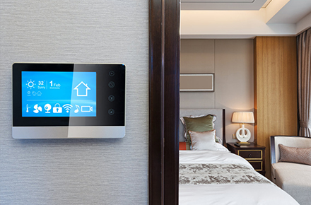 Smart Home Display Produkte angewendet