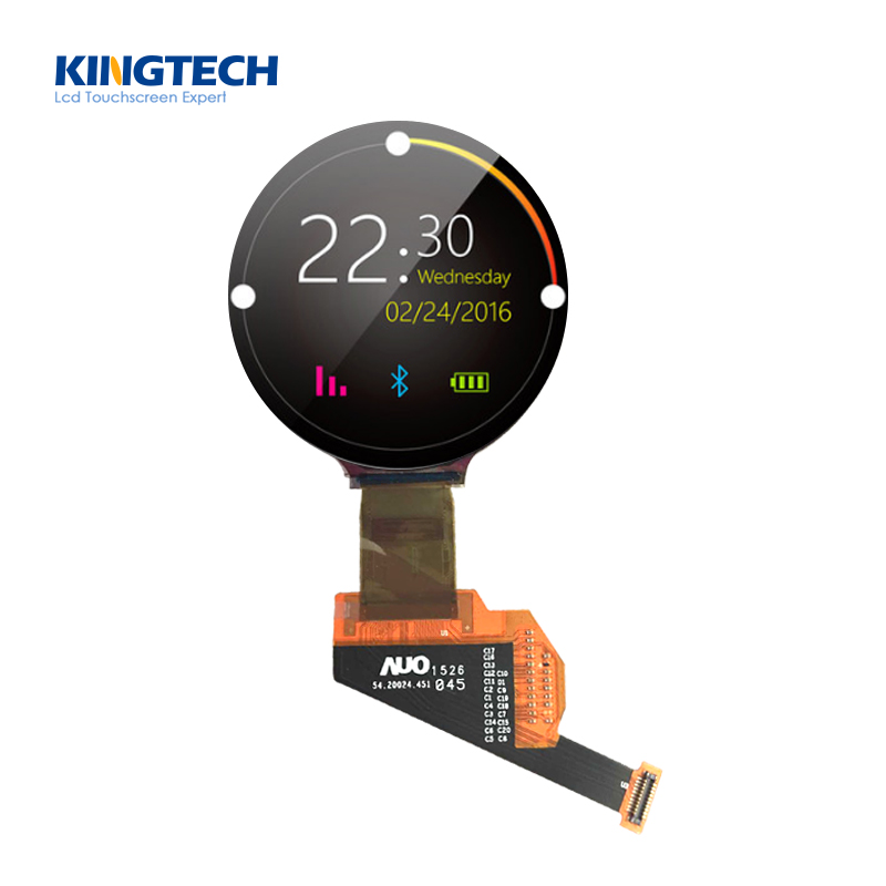 1.39Inch 400x400 AMOLED Round Super Thin Display With Multi-Touch Screen And MIPI To HDMI Board