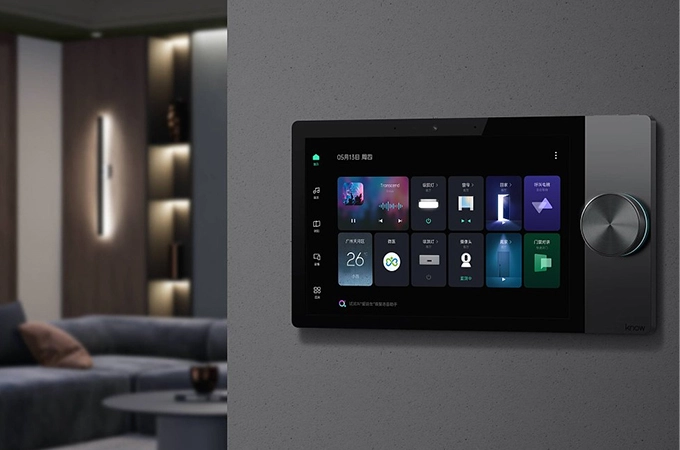 LCD-Display im Smart Home
