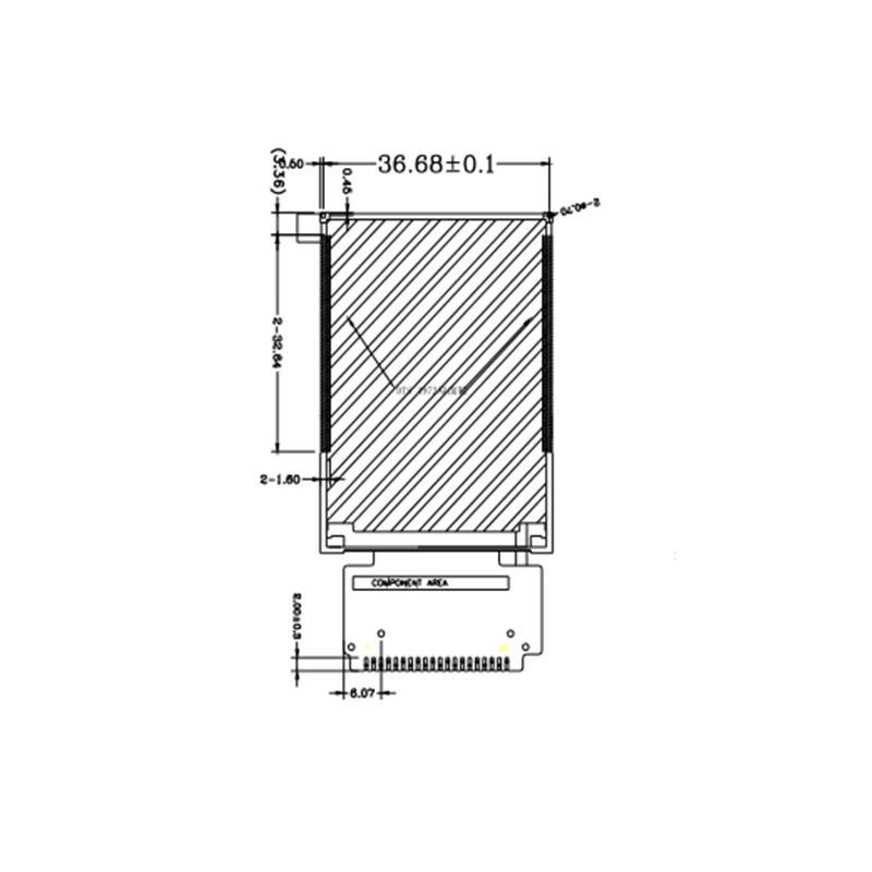 2,0-Zoll 176*220 TFT-Modul anzeige
