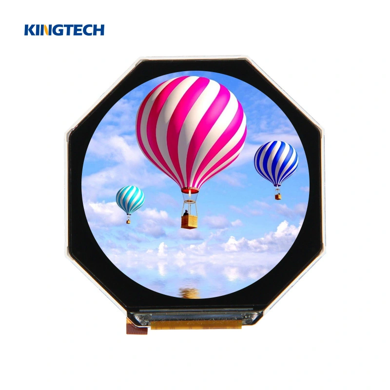 600nits 3,34 Zoll 320x320 MIPI-Schnitts telle rundes TFT-Display